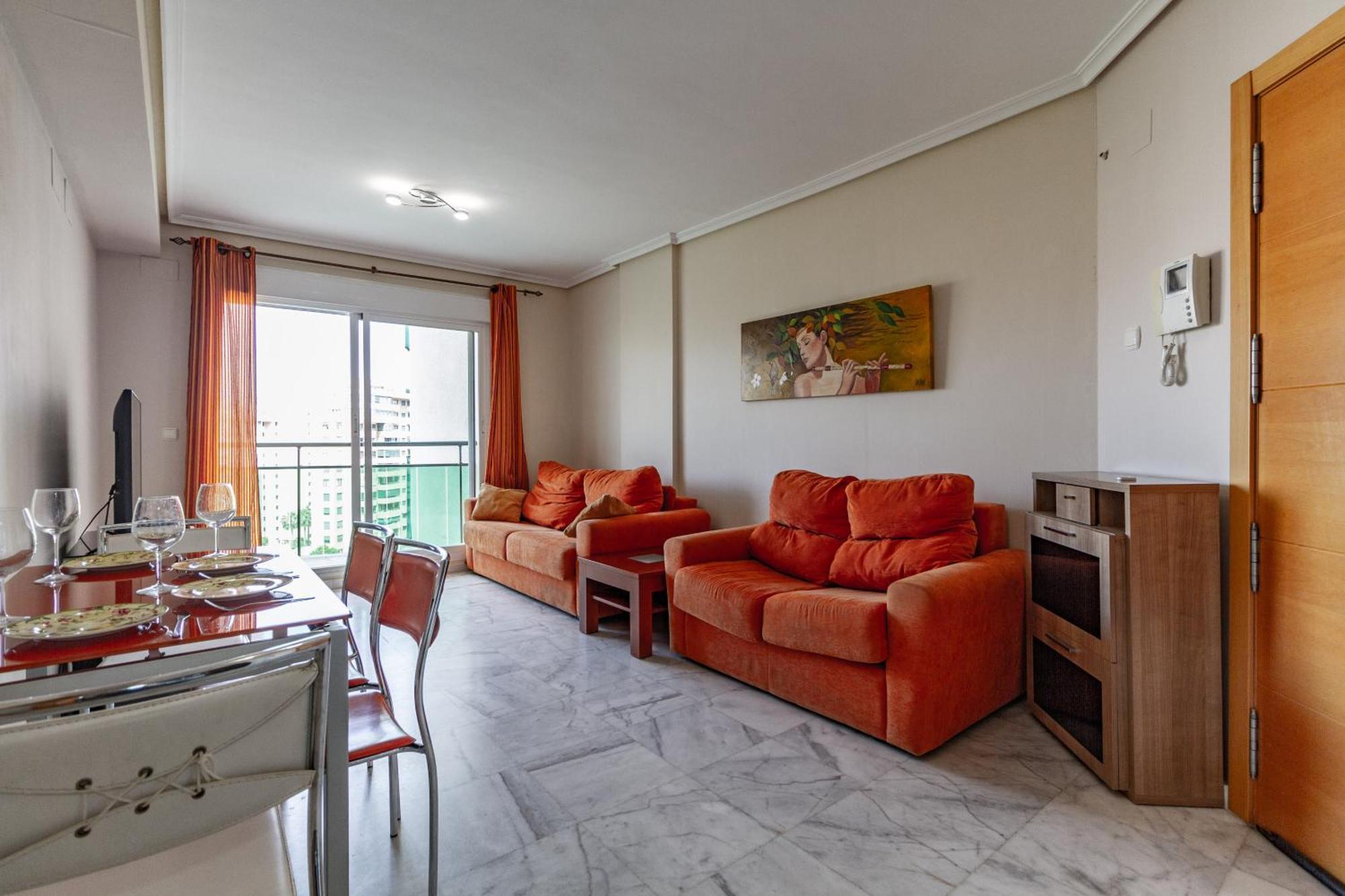 Apartment Vilapark With Pool, Free Parking, Terrace, Beach Benidorm Exterior photo