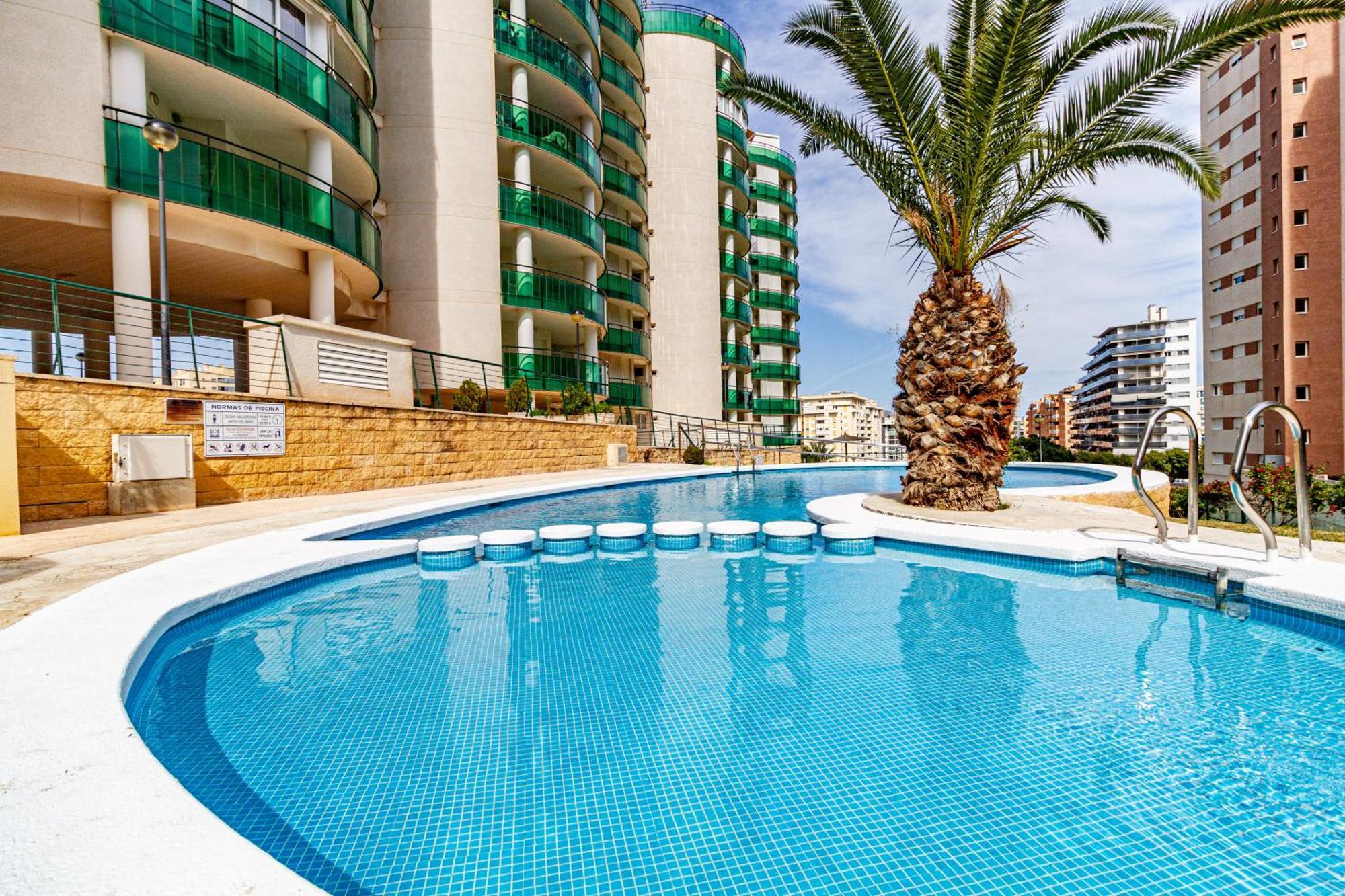 Apartment Vilapark With Pool, Free Parking, Terrace, Beach Benidorm Exterior photo