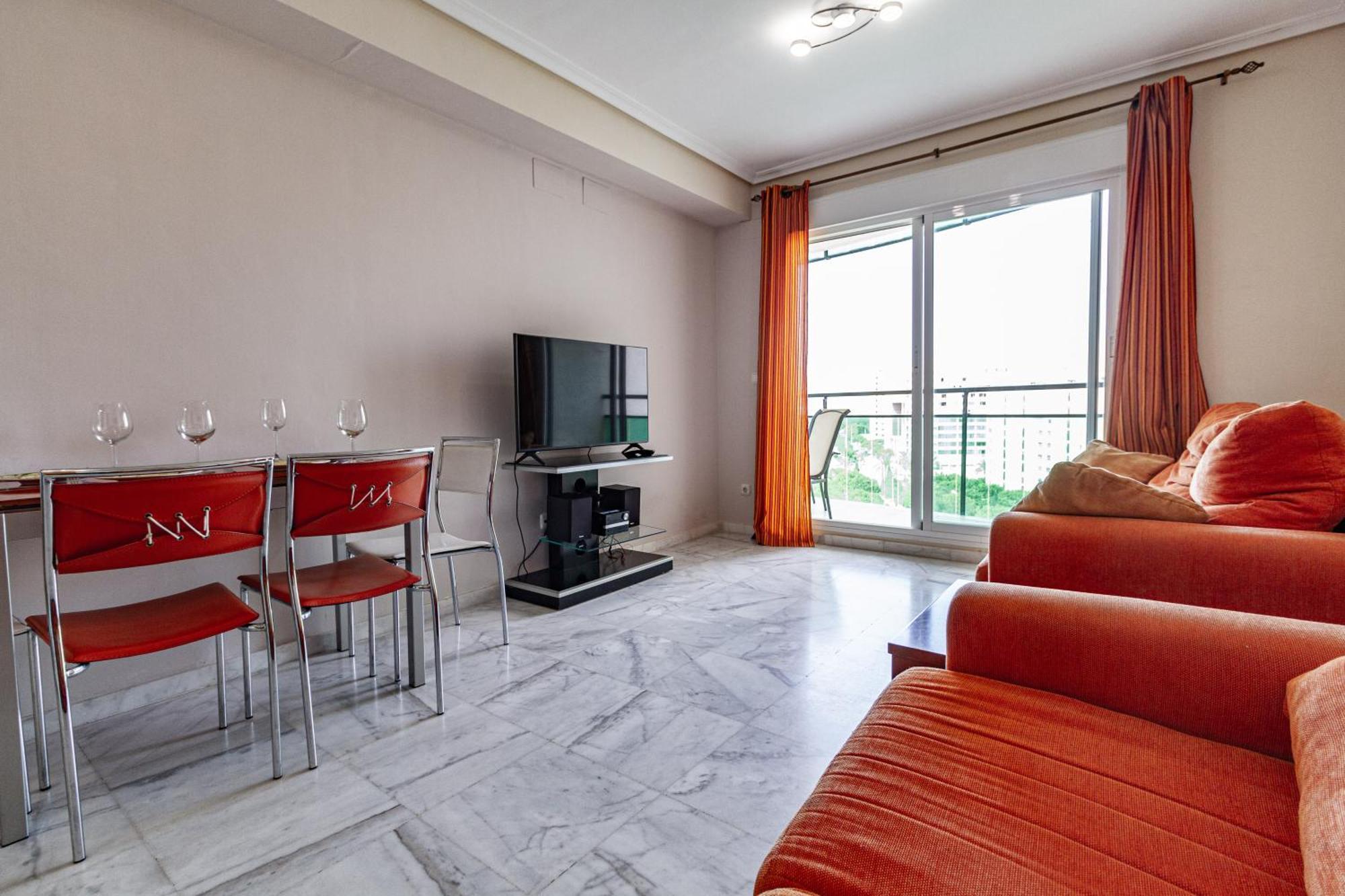 Apartment Vilapark With Pool, Free Parking, Terrace, Beach Benidorm Exterior photo