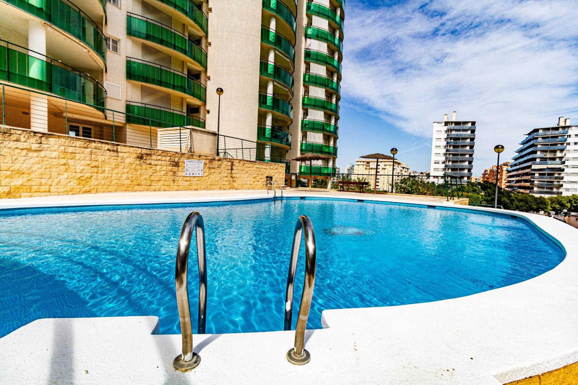 Apartment Vilapark With Pool, Free Parking, Terrace, Beach Benidorm Exterior photo